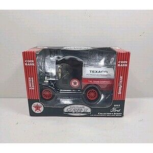 Gearbox Limited Edition 1:24 Scale 1912 FORD Tanker TEXACO Diecast Coin Bank